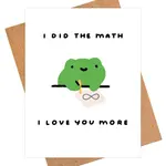 IEJ Studio I Love You More Math Anniversary