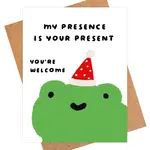 IEJ Studio Presence Present Christmas Card