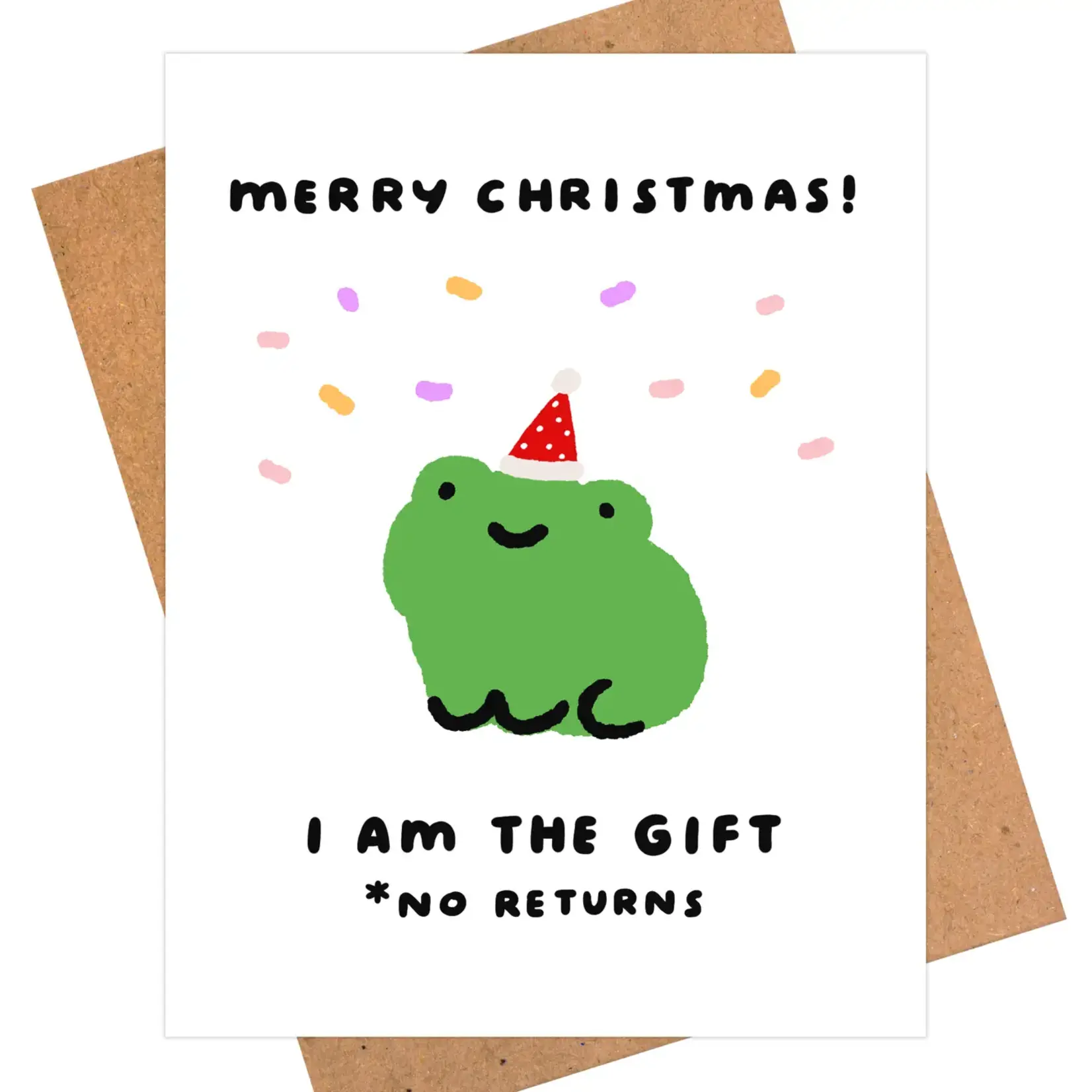 IEJ Studio I Am The Gift Frog Holiday Card