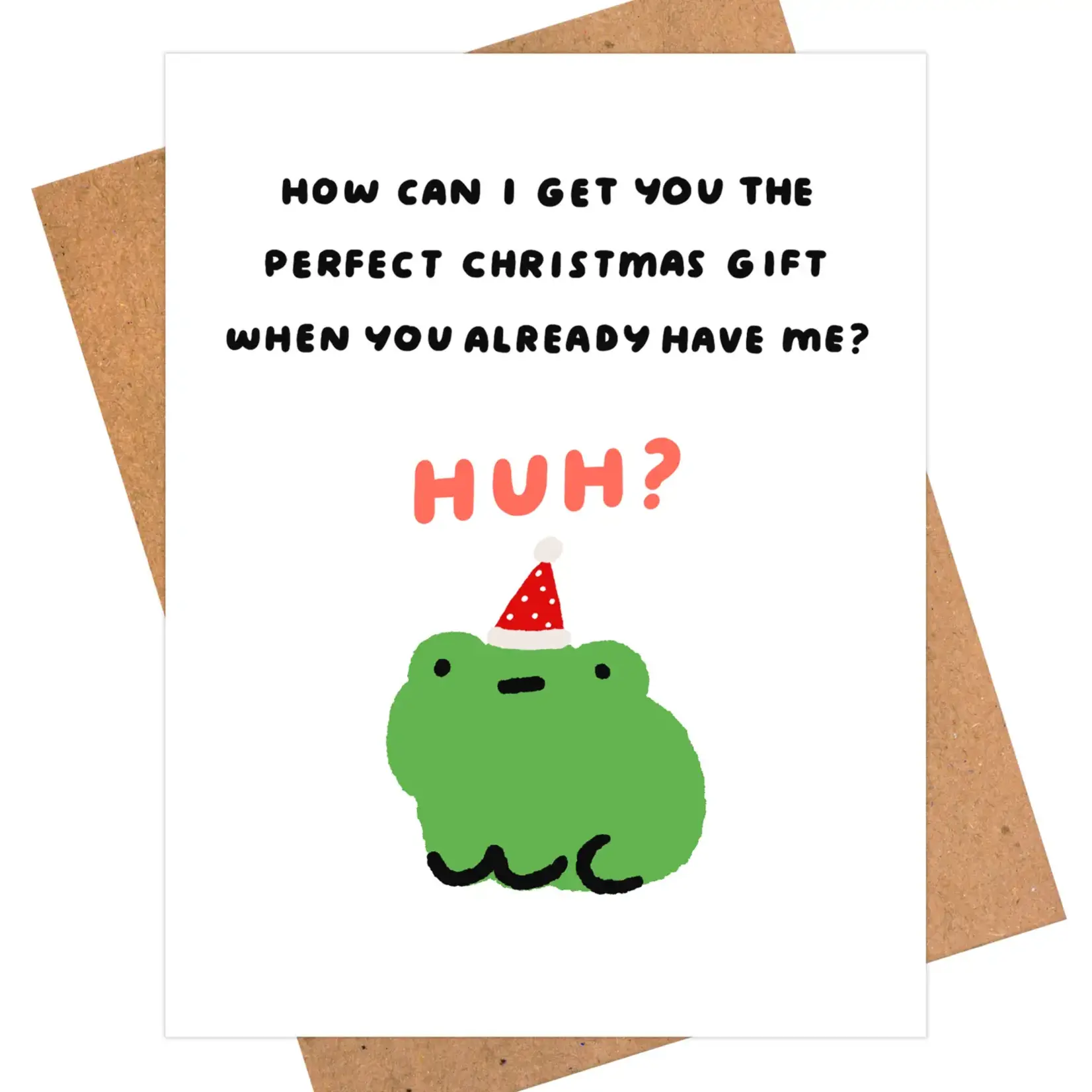 IEJ Studio Confused Perfect Gift Holiday Card