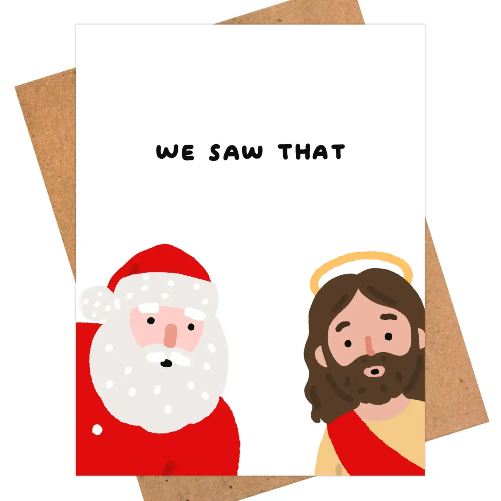 IEJ Studio We Saw That Christmas Card