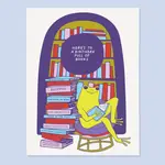 The Good Twin Books for Bday Frog Greeting Card