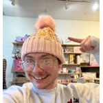 David & Young Chunky Knit Lined Beanie-Pink