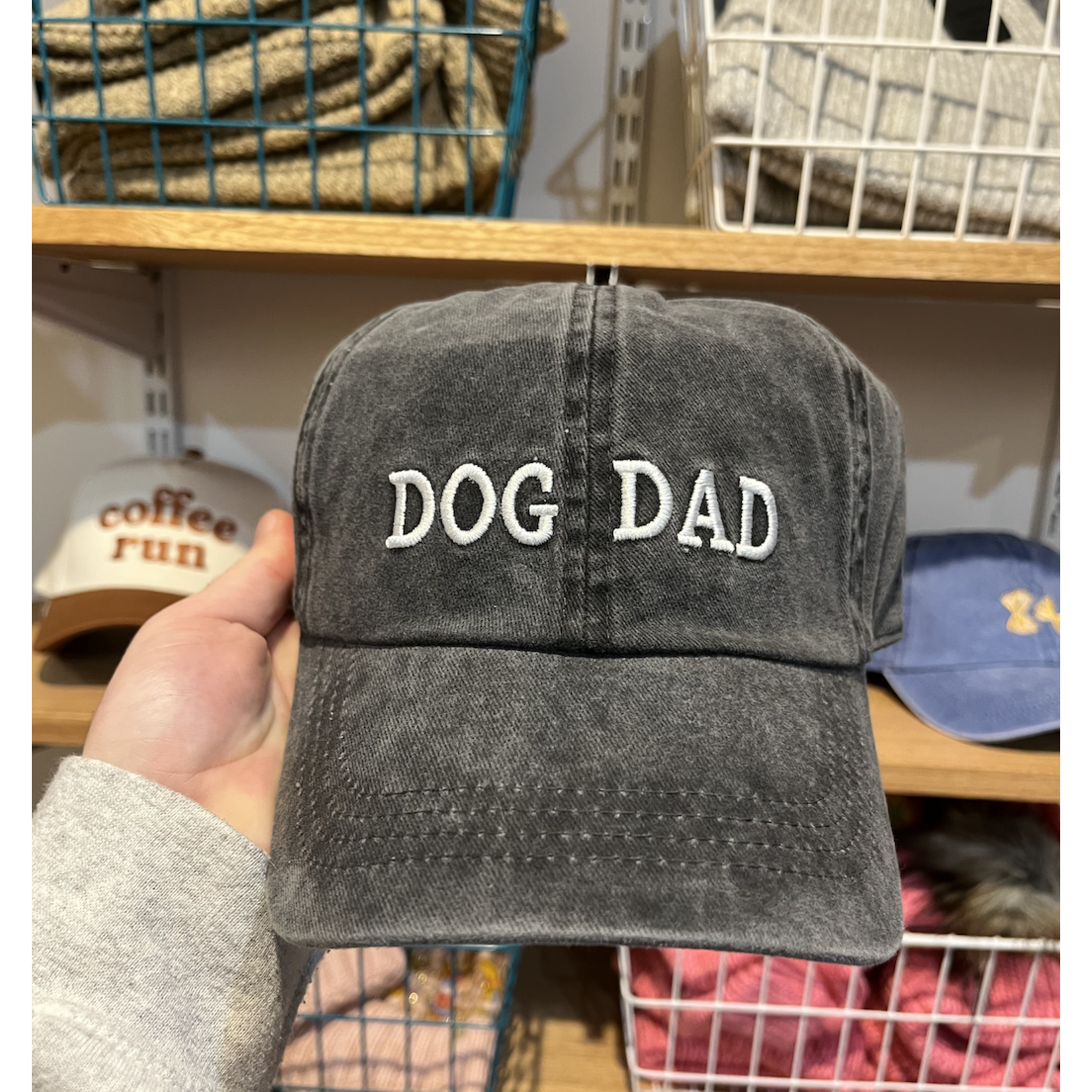David & Young Dog Dad Cap-Black