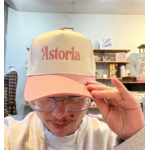 David & Young Astoria Cap- Dusty Rose Brim