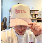 David & Young Queens Cap- Mauve Cord Brim