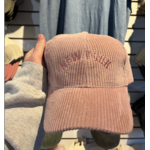 David & Young New York Cord Cap-Mauve