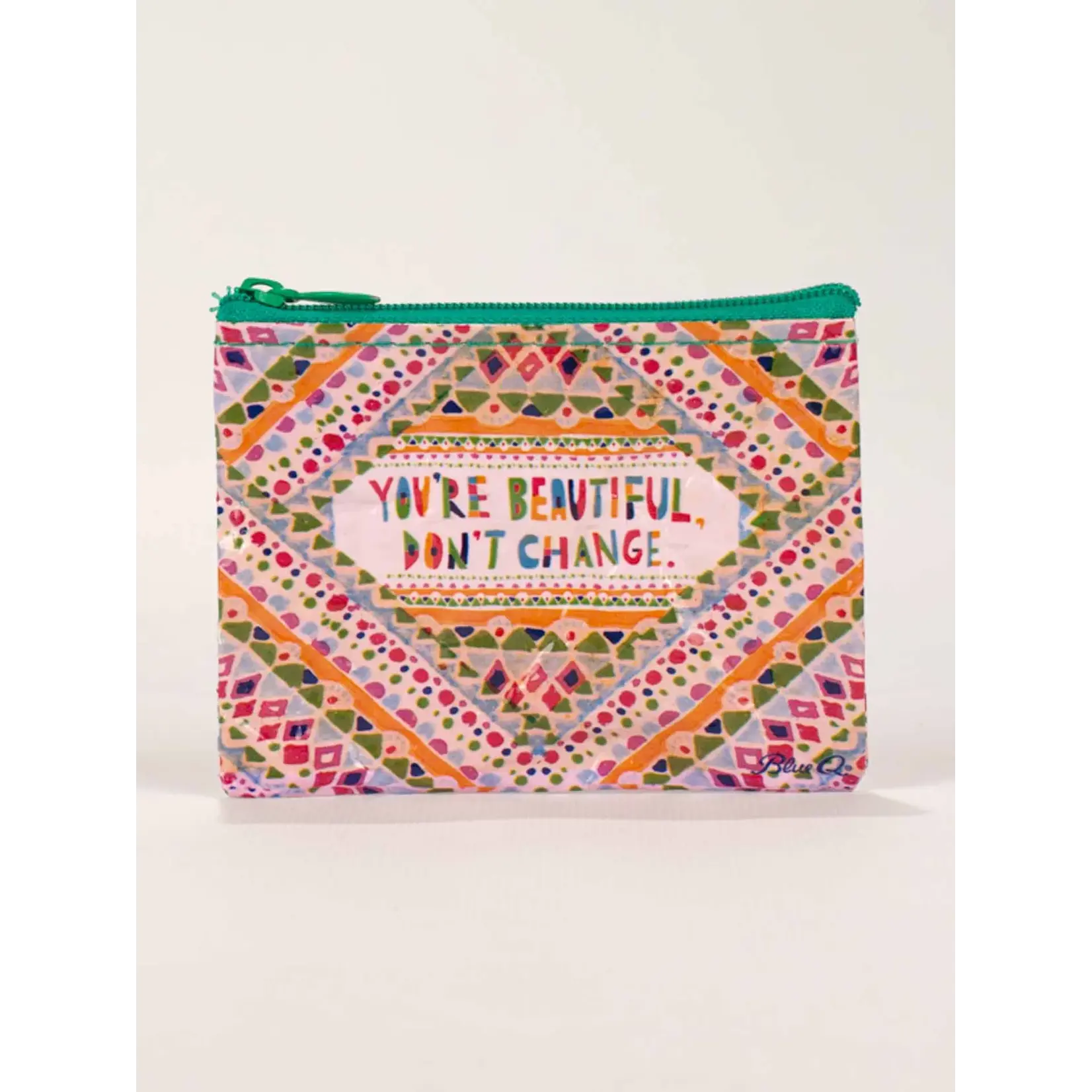Blue Q You're Beautiful Coin Purse