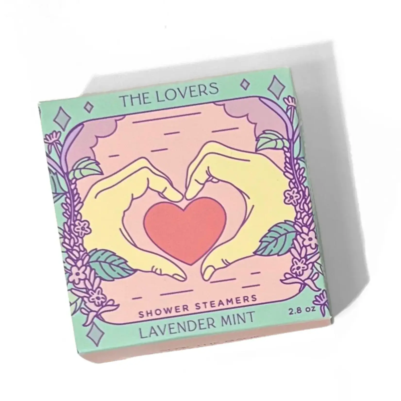 Sow the Magic The Lovers Shower Steamer Set in Lavender Mint