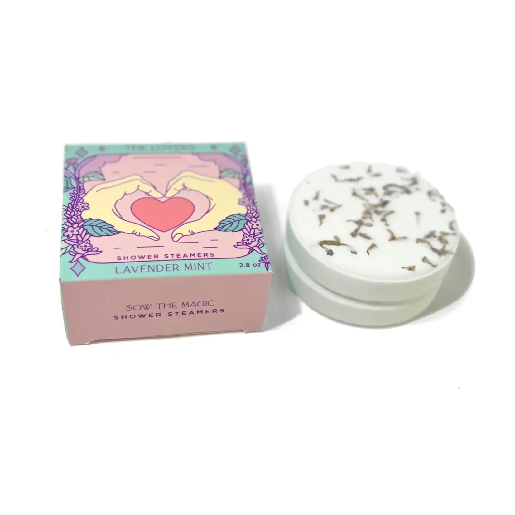 Sow the Magic The Lovers Shower Steamer Set in Lavender Mint