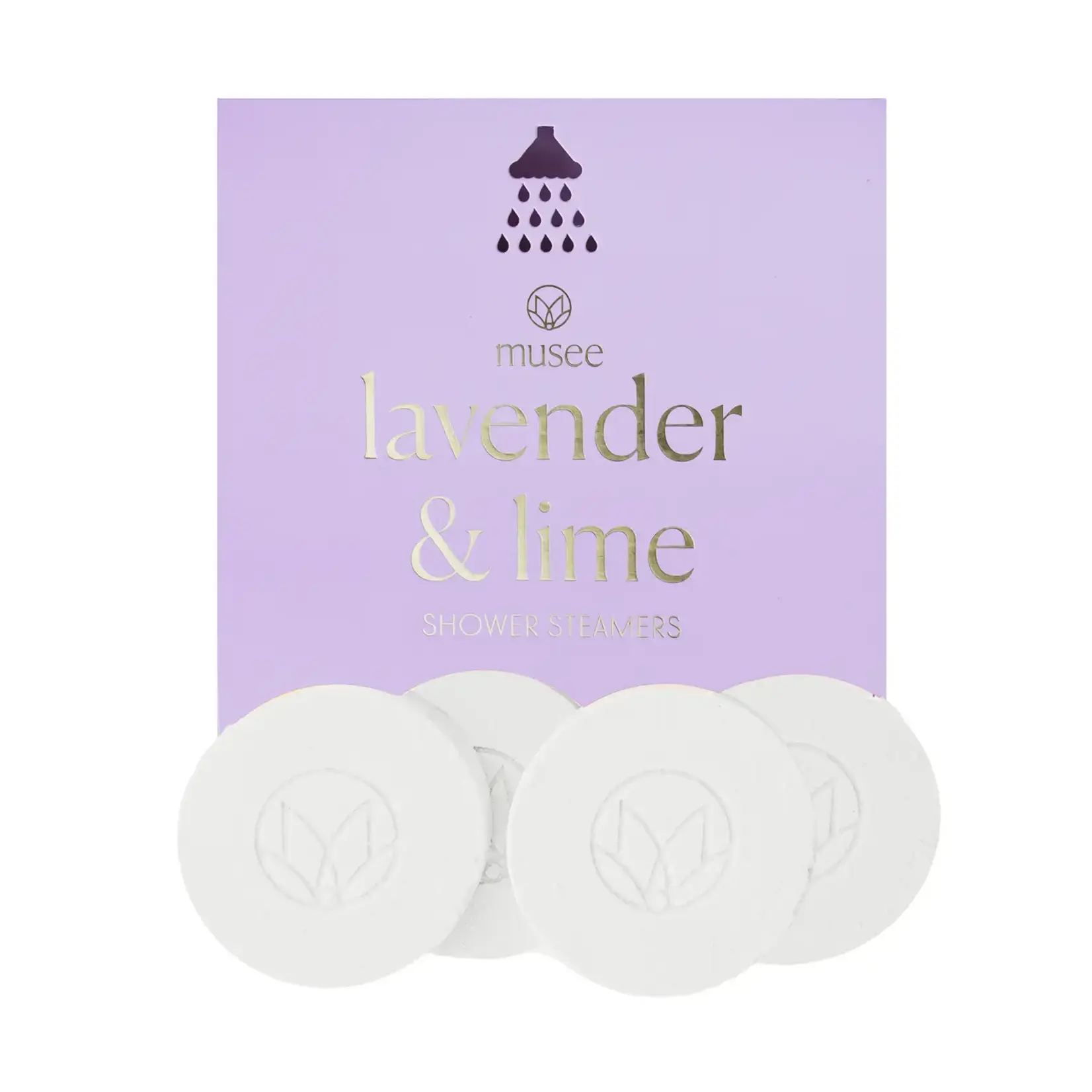 Musee Lavender & Lime Shower Steamers