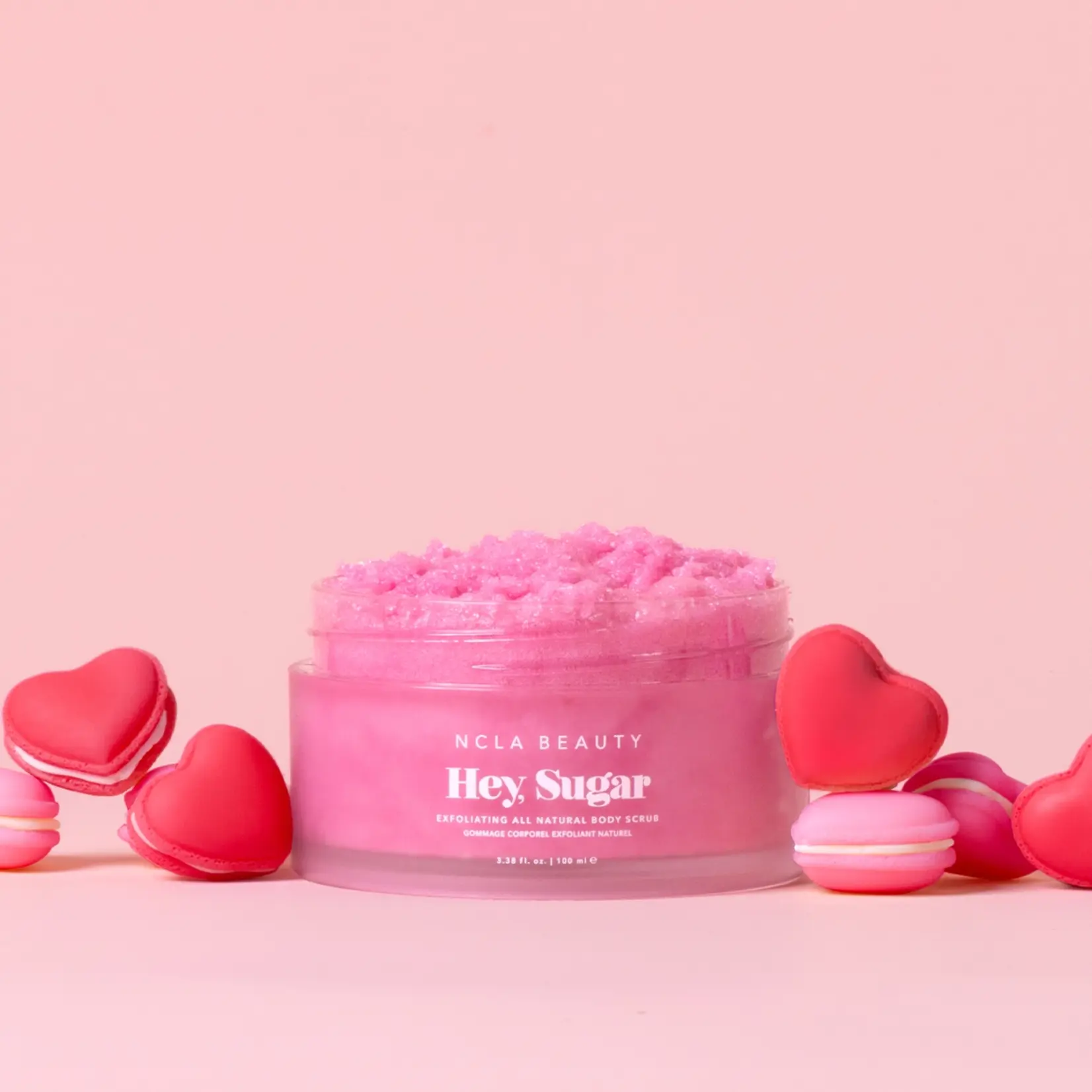 NCLA Beauty Hey, Sugar Body Scrub - Strawberry Macaron