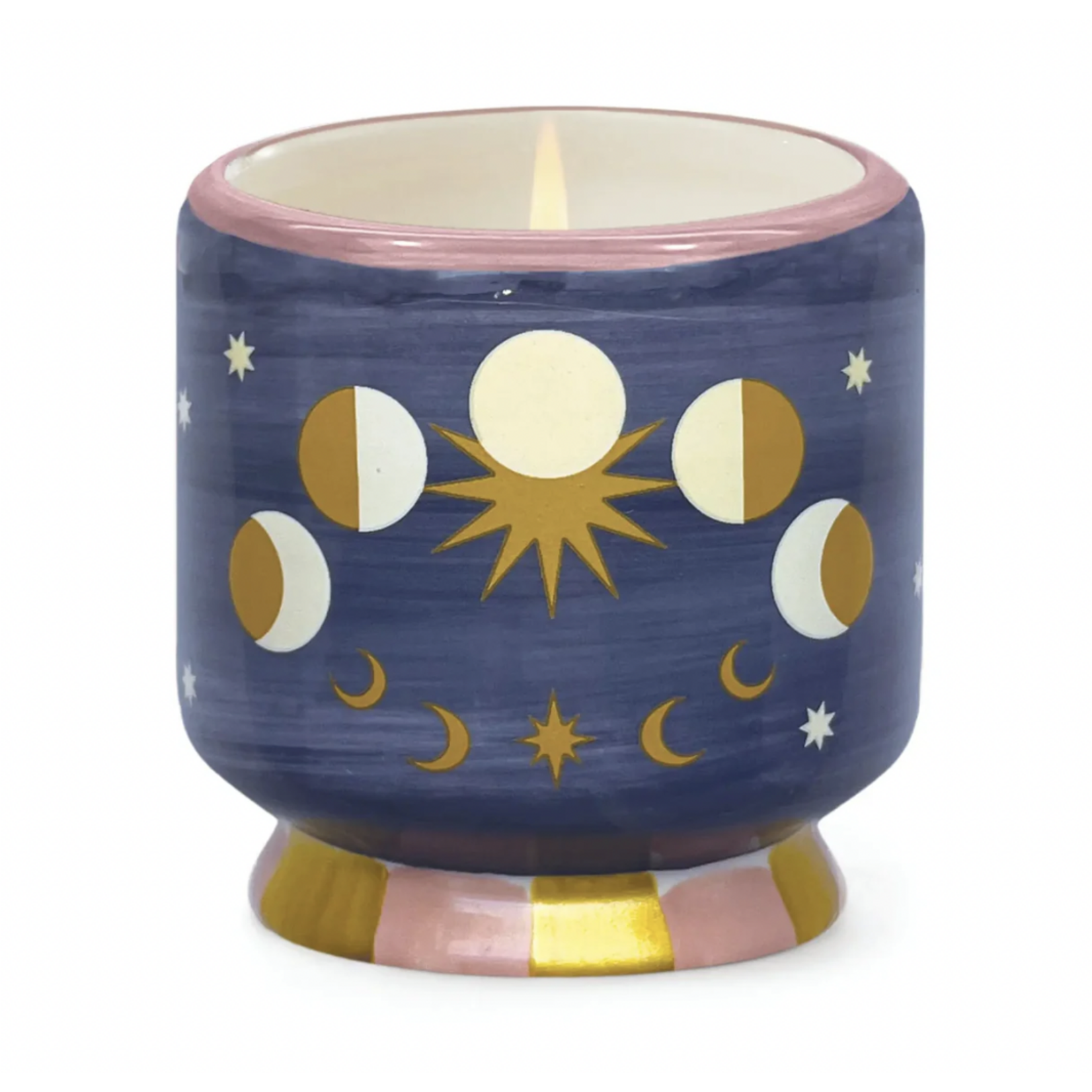 PADDYWAX A DOPO "MOON" CERAMIC CANDLE - JASMINE ROSE