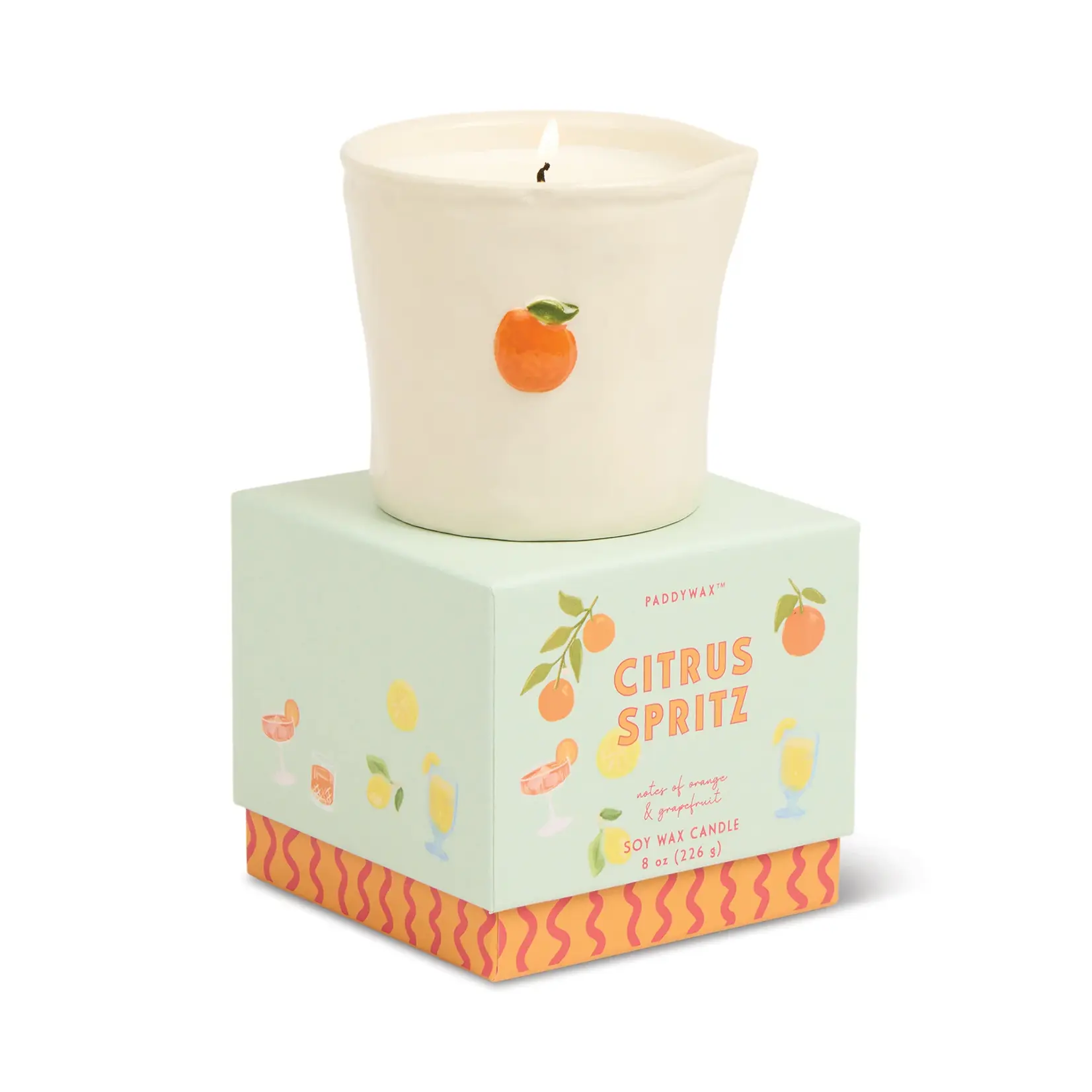 PADDYWAX Bistro Candle-Citrus Spritz