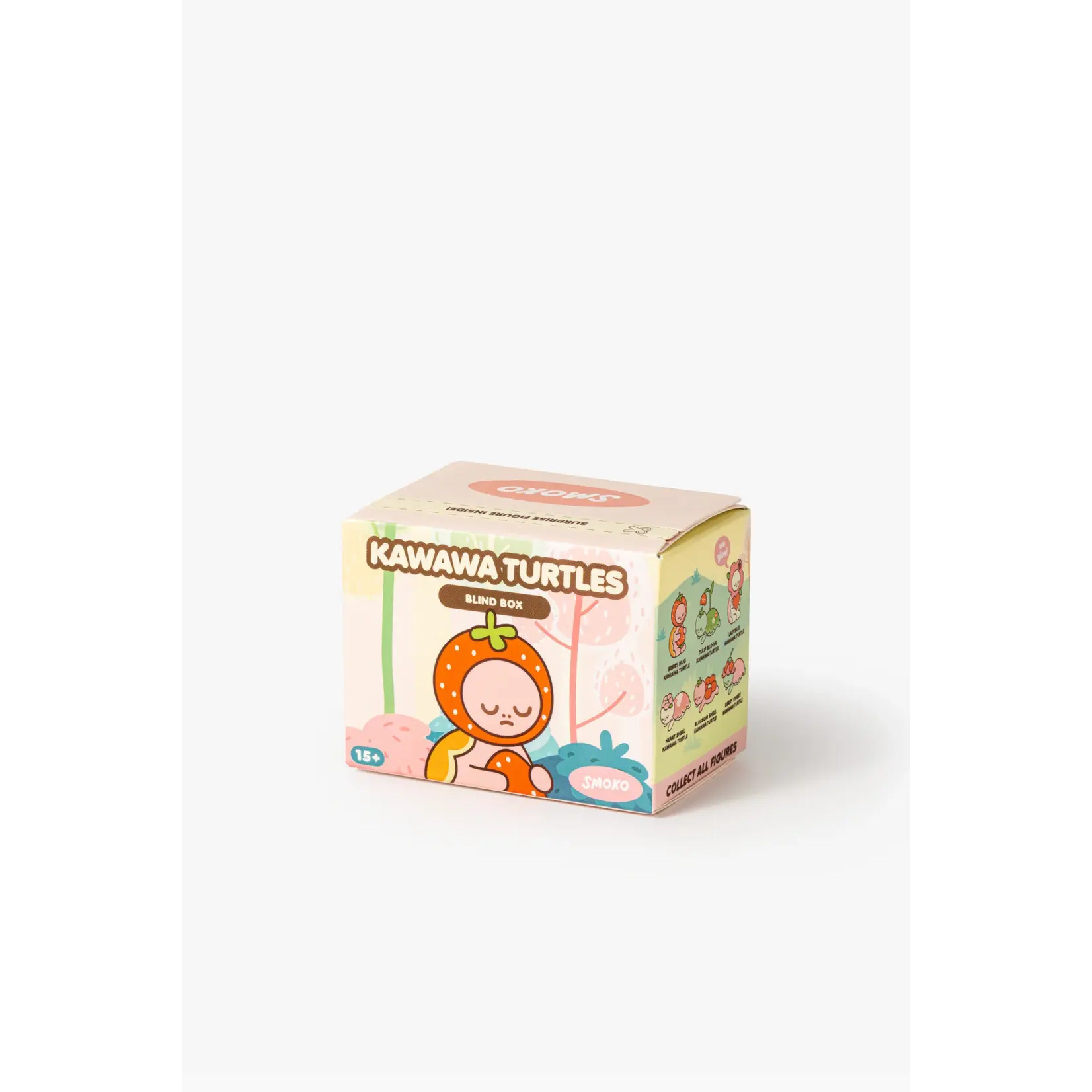 Smoko Smoko Kawawa Turtles Glow in the Dark Blind Box