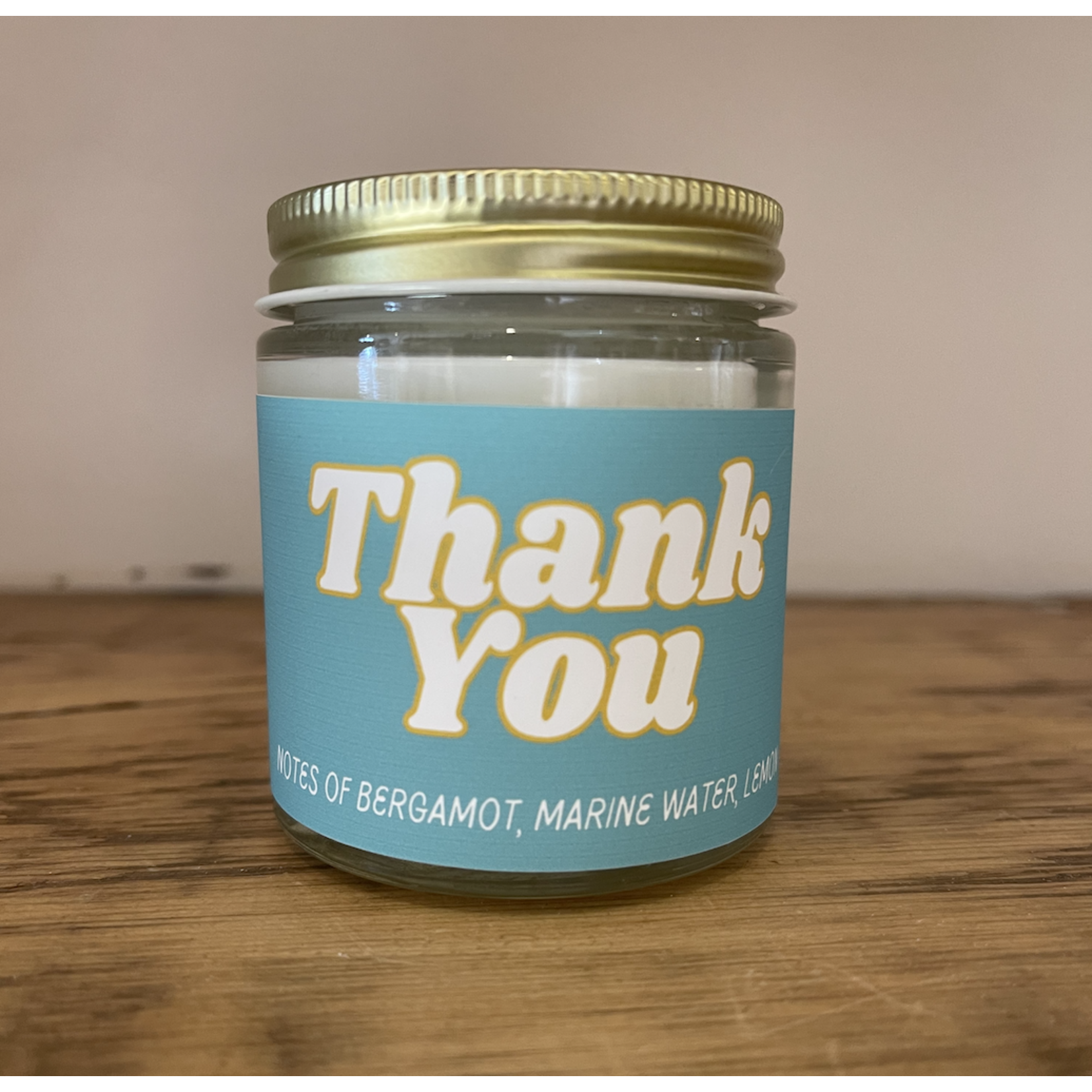 Planet Sis Thank You Mini Candle