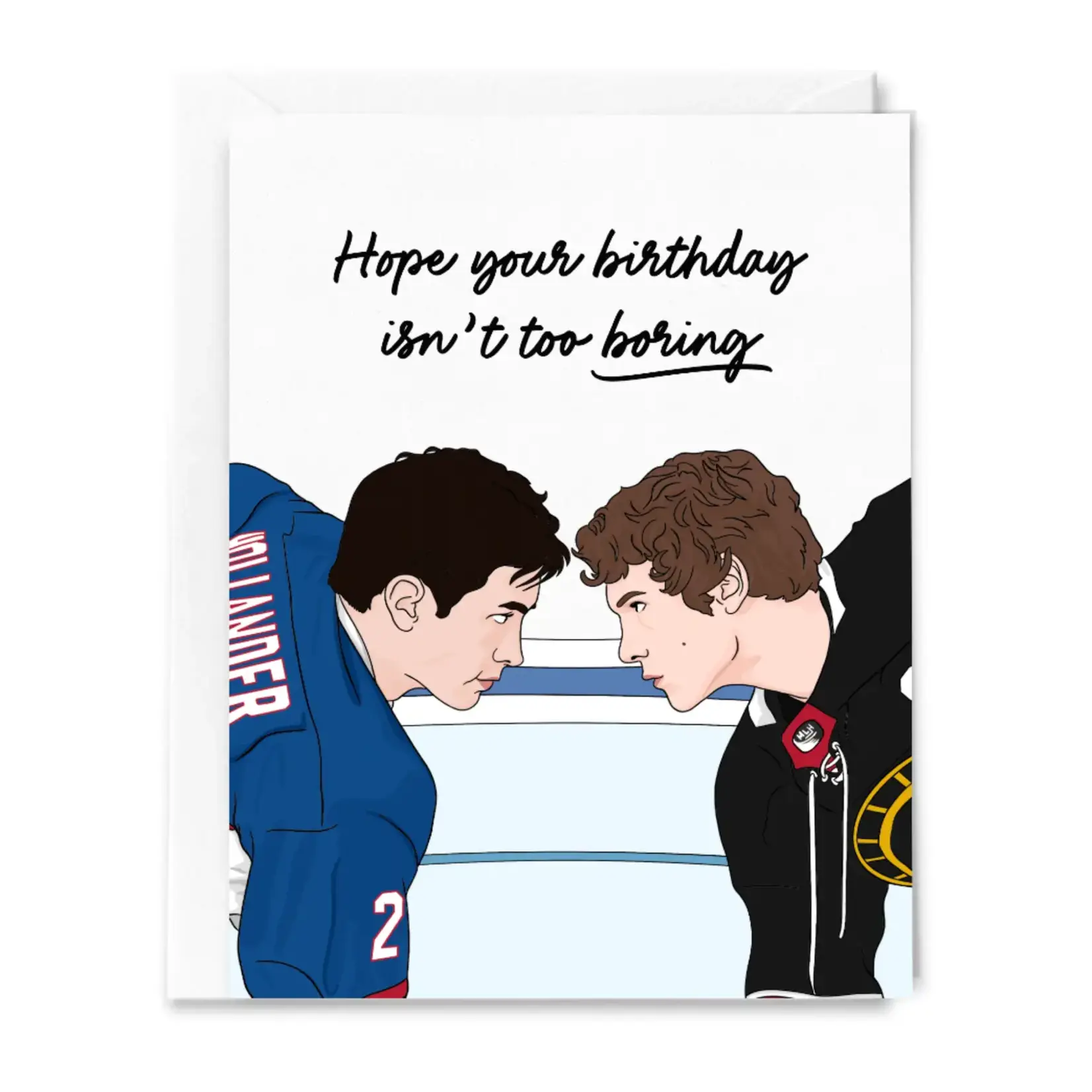 Sammy Gorin Birthday Isn't Boring Heated Hockey Card