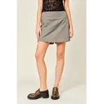 Aaron & Amber ELASTIC WAIST CLASSIC MINI SKORT-GREY