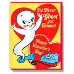 Smitten Kitten I'd Never Ghost You! Valentine's Day Card