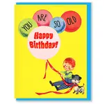 Smitten Kitten You Are So Old Birthday Card