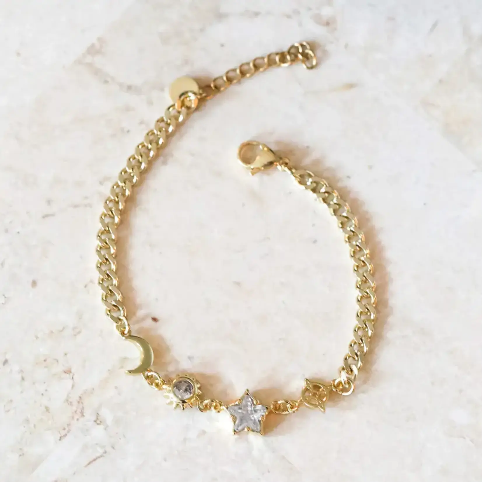 The Gilded Witch Celestial Chain Bracelet