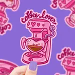 Turtle's Soup Coffee Lover Sticker