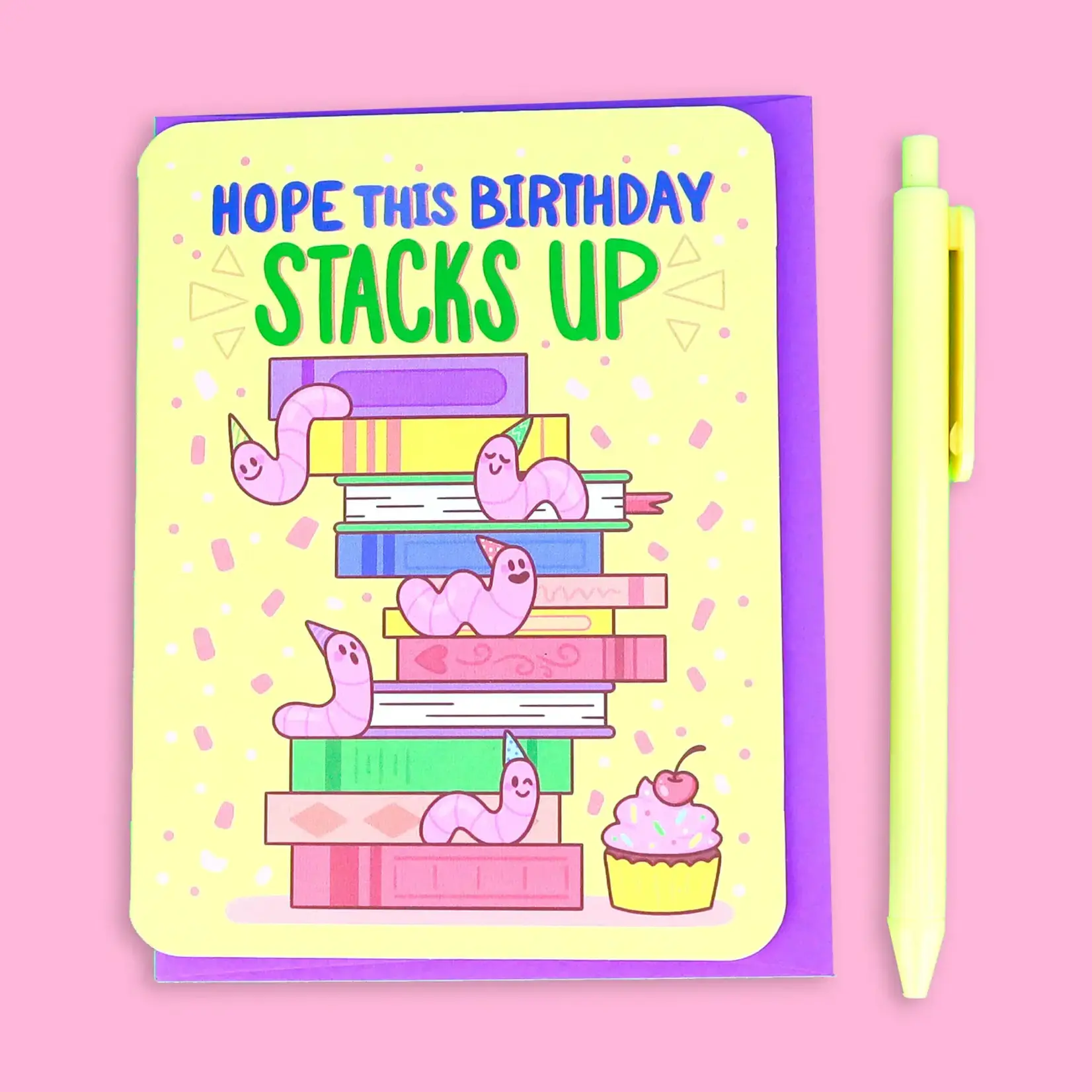 Turtle's Soup Stacks Up Birthday Card