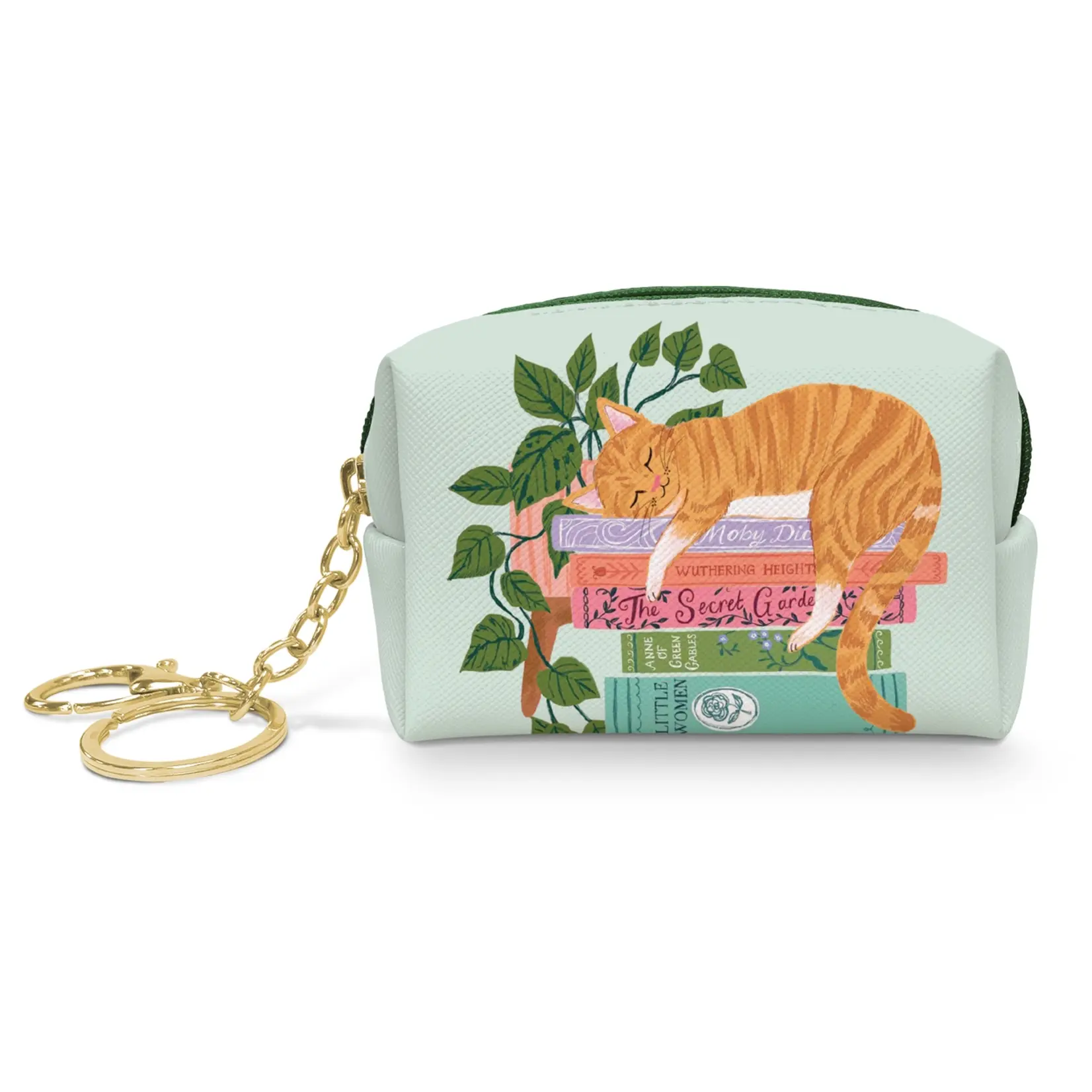 Studio Oh Cozy Reads Key Chain Pouch