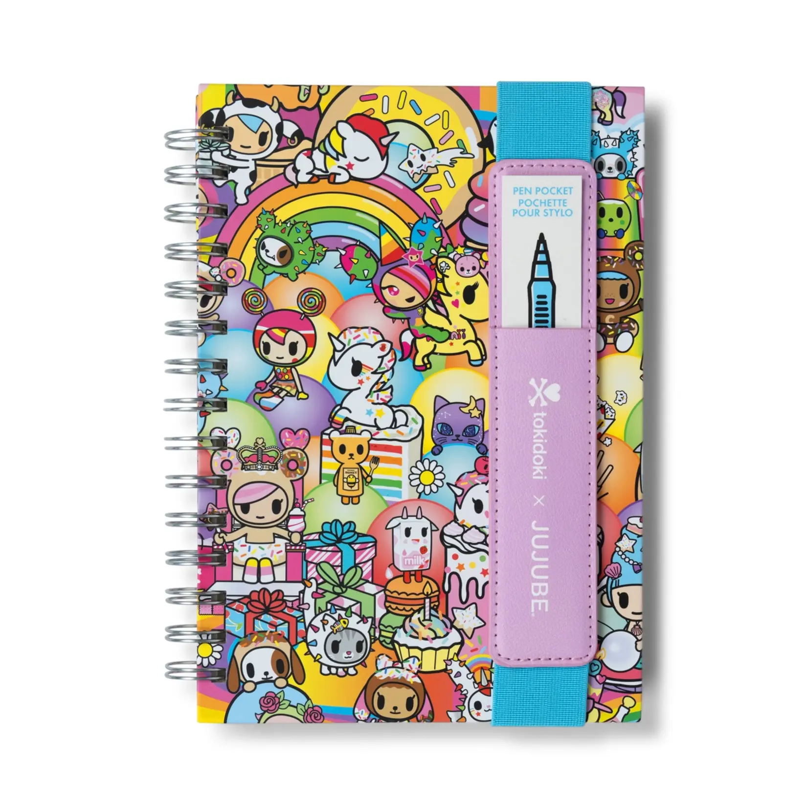 Studio Oh Oliver Notebook with Pen Pocket Toki