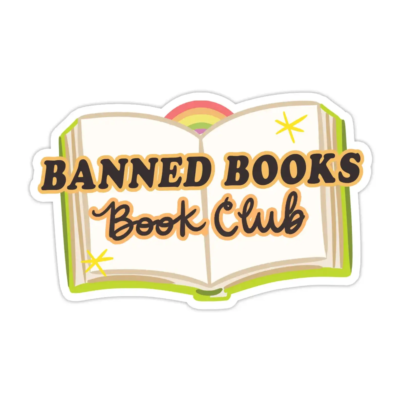 Bloomwolf Studio Banned Book Club Sticker