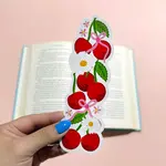 Bloomwolf Studio Cherries Die Cut Bookmark