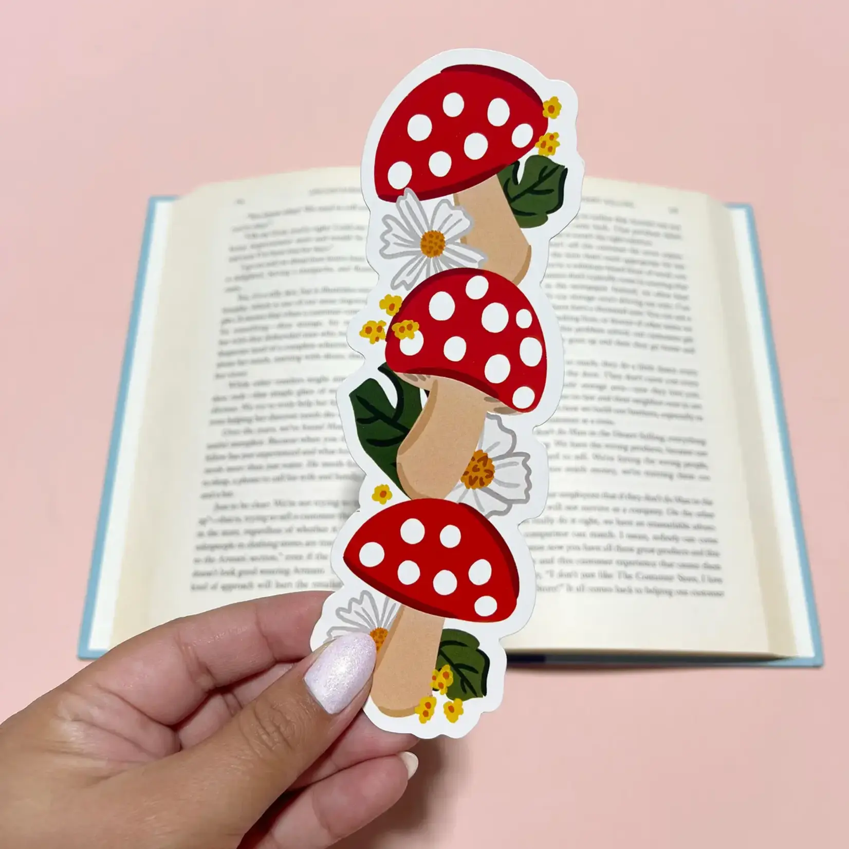 Bloomwolf Studio Mushrooms Die Cut Bookmark