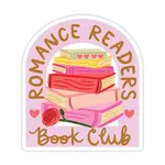 Bloomwolf Studio Romance Readers Sticker