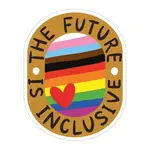 Bloomwolf Studio The Future is Inclusive Sticker