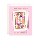 Bloomwolf Studio Your Day Queen Greeting Card