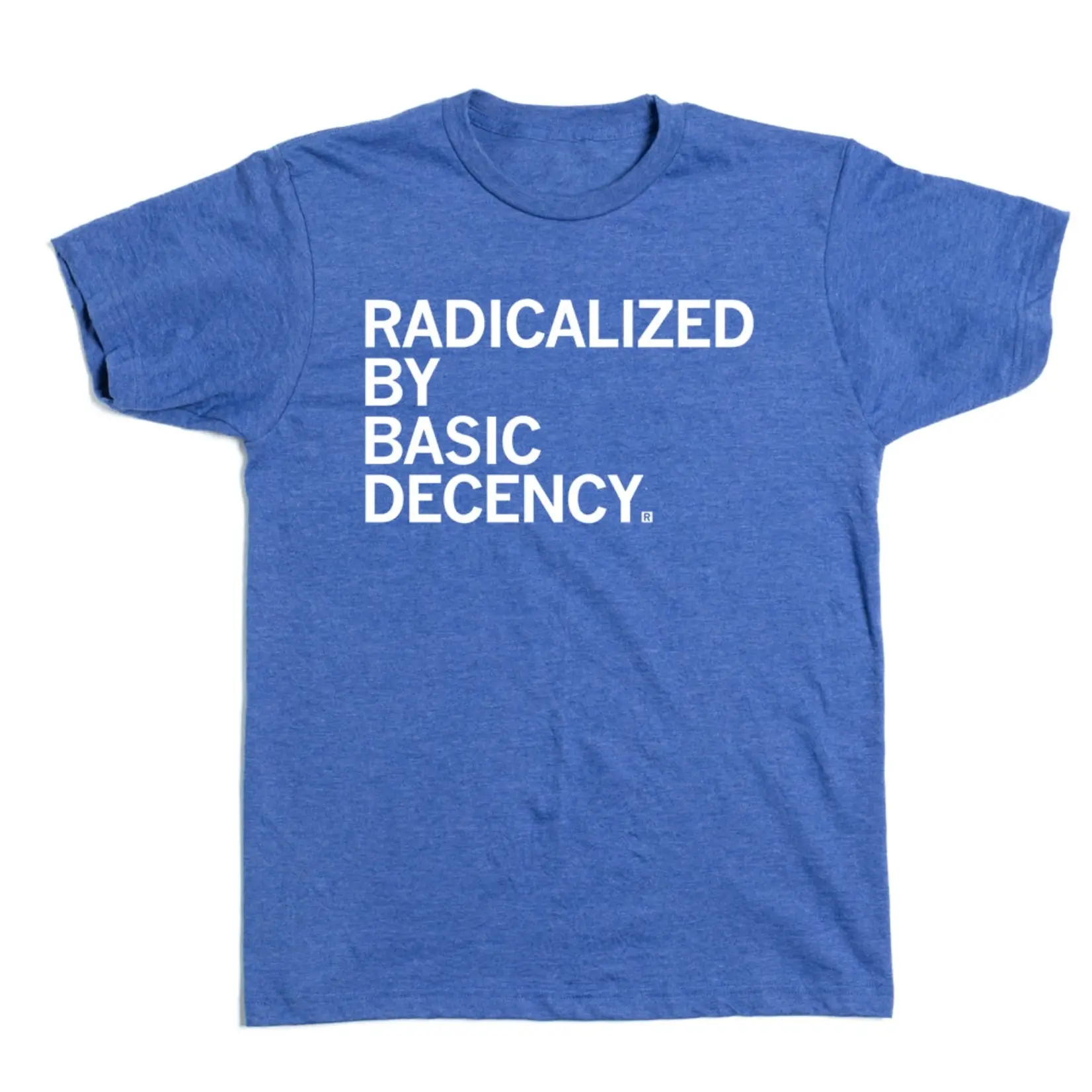 Raygun Radicalized By Human Decency Tee