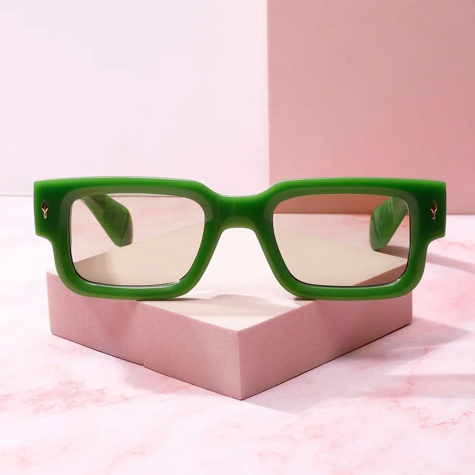 Mure and Grand Spf Square Sunglasses -Green