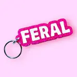 The Hissin' Kitten Feral Keychain
