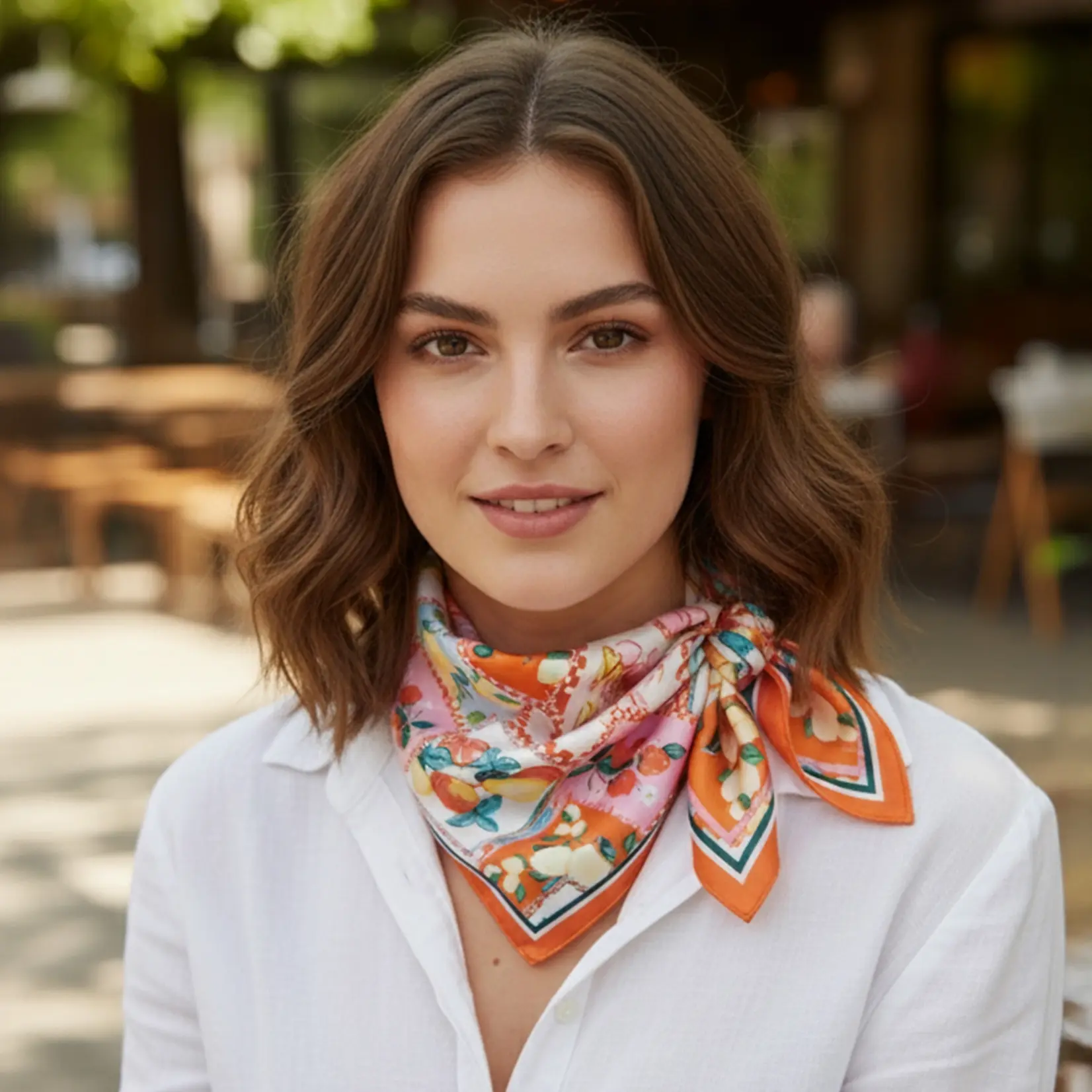 Hana Tropical Bandana Scarf