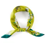Hana Flower Bandana Scarf-Green
