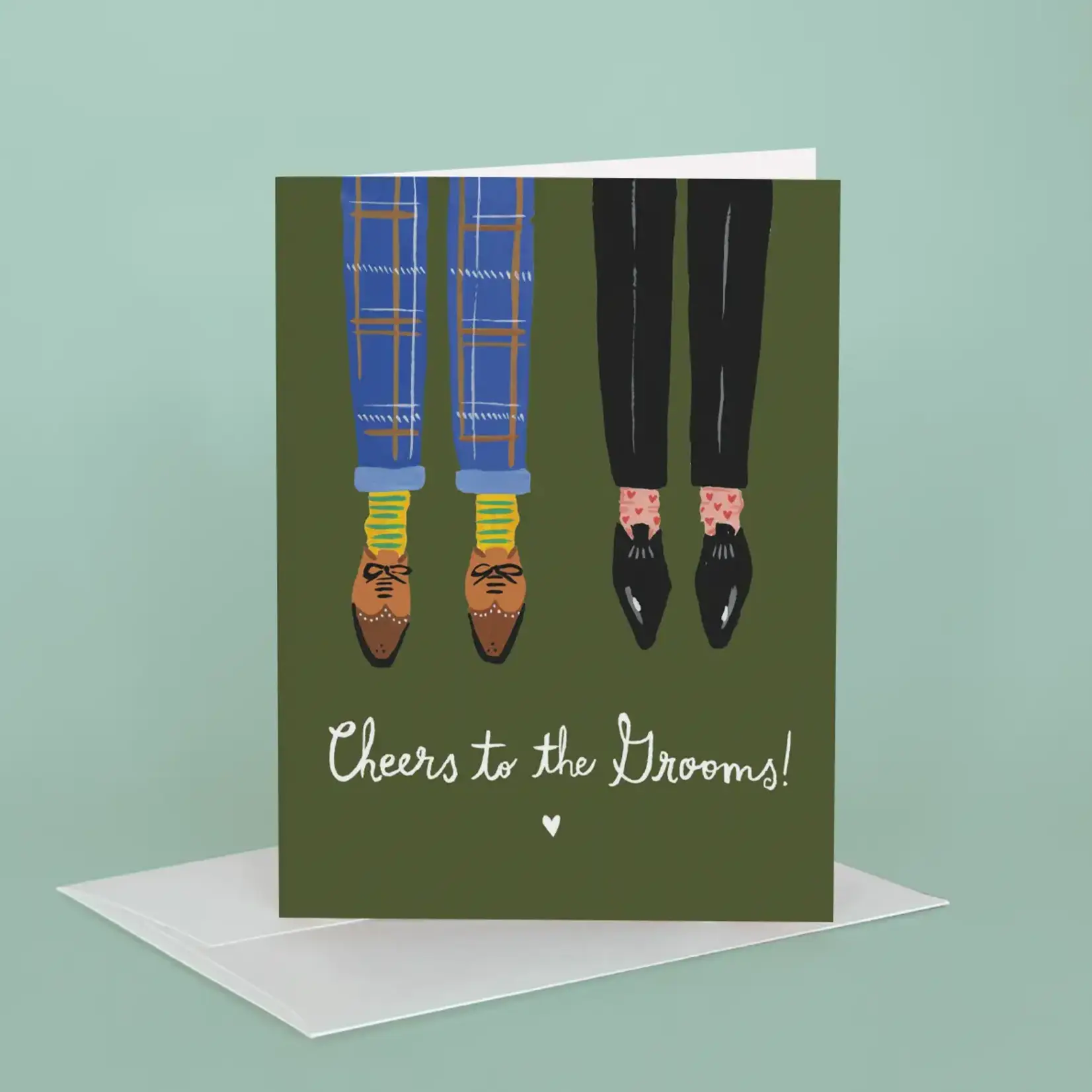 Idlewild Groom & Groom Card