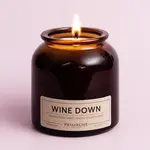 Primrose Candle Co Wine Down Candle