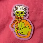 Ash + Chess Silly Cat Sticker