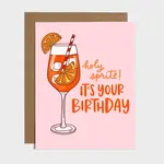 Brittany Paige Aperol Spritz Birthday Card