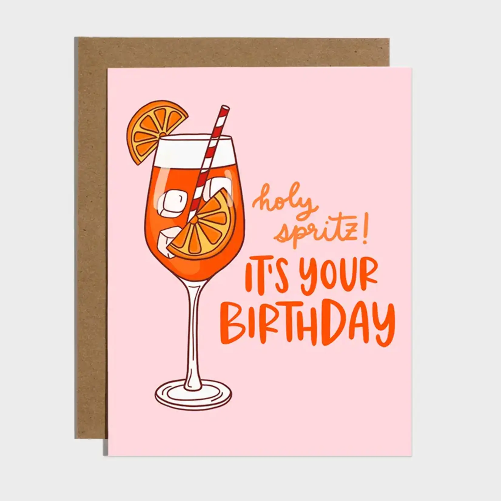 Brittany Paige Aperol Spritz Birthday Card