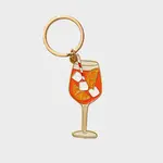 Brittany Paige Aperol Spritz Enamel Keychain