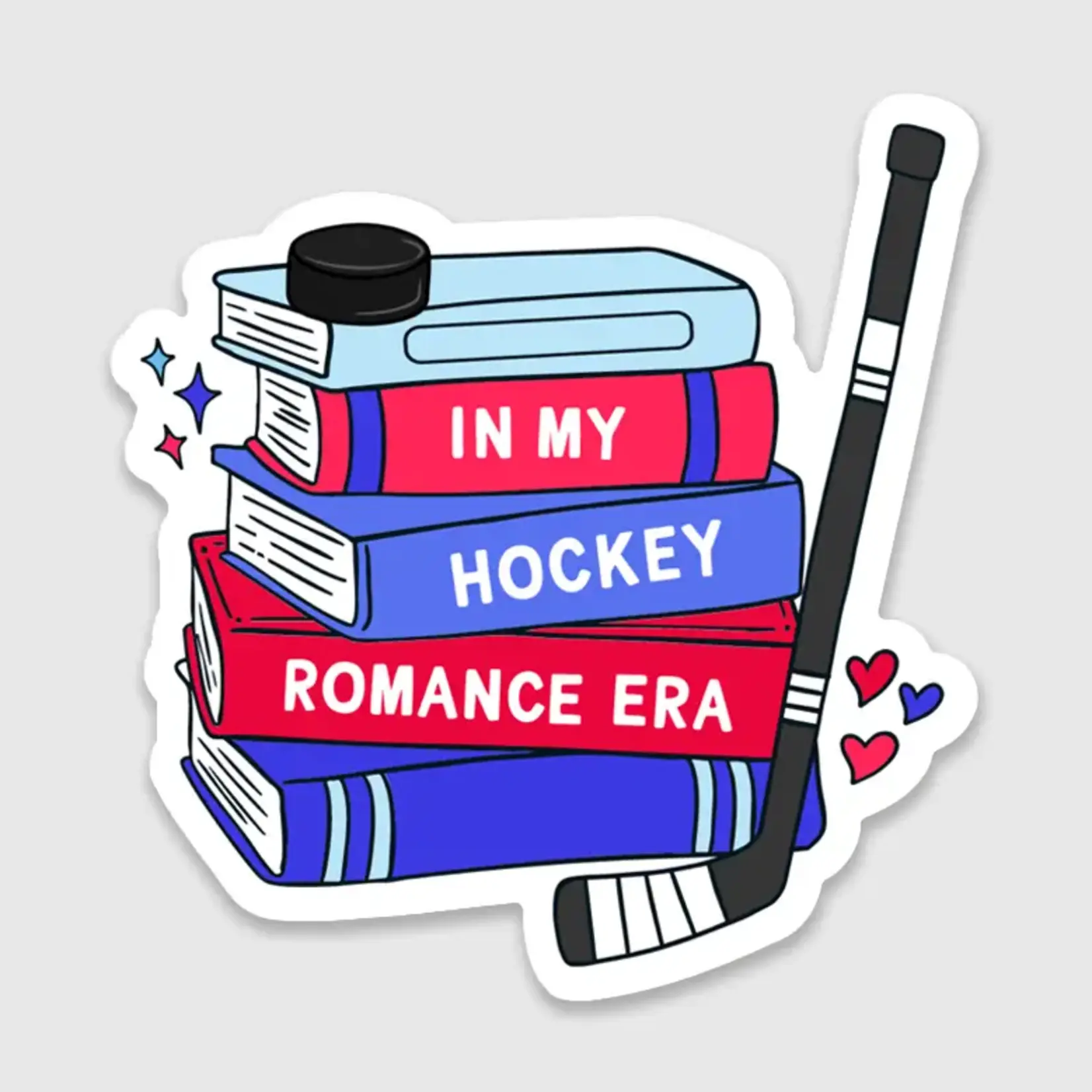 Brittany Paige In My Hockey Romance Book Sticker