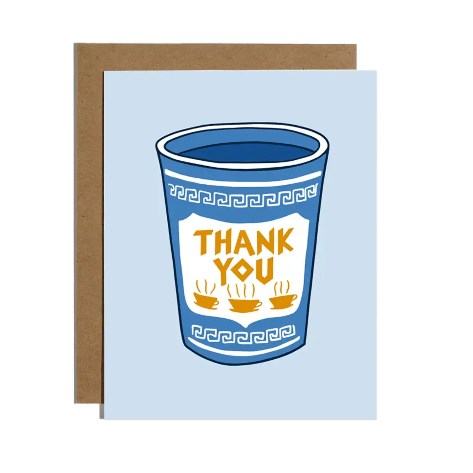Brittany Paige NYC Coffee Cup Thank You Card