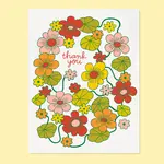 The Good Twin Nasturtium Thank You Card