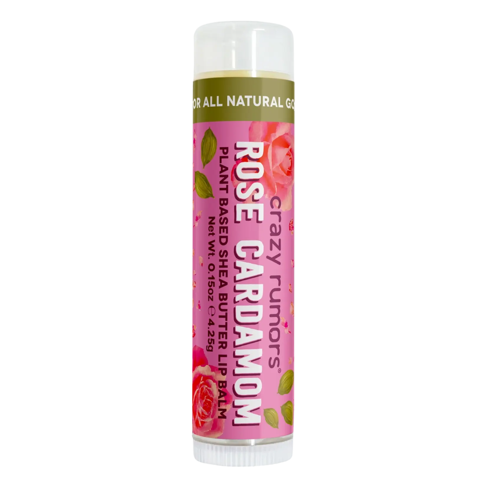 Crazy Rumors Rose Cardamom Lip Balm